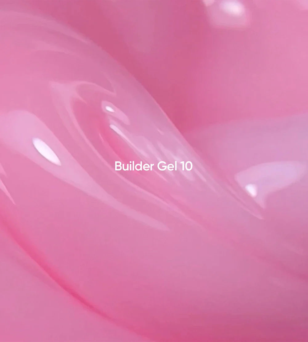 NAILSOFTHEDAY Builder Gel 10  — gel rosa para extensiones de uñas, 15 ml