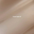 NAILSOFTHEDAY Cover Base 43 Light Pigment – base para uñas beige semitransparente con pigmentación ligera, 10 ml