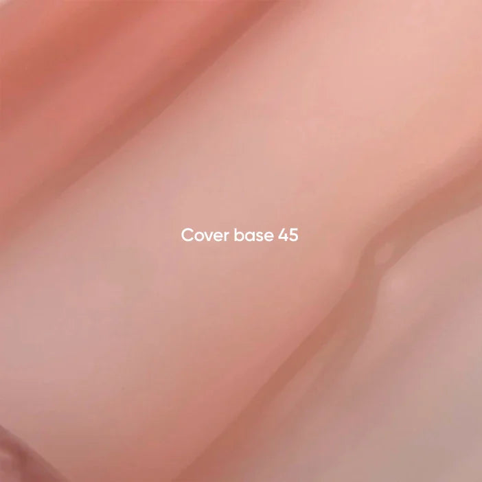 NAILSOFTHEDAY Cover Base 45 Light Pigment – base para uñas nude semitransparente con pigmentación ligera, 10 ml