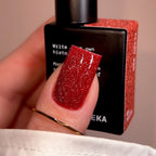 BIBLIOTEKA Esmalte reflectante Red – rojo, 10 ml