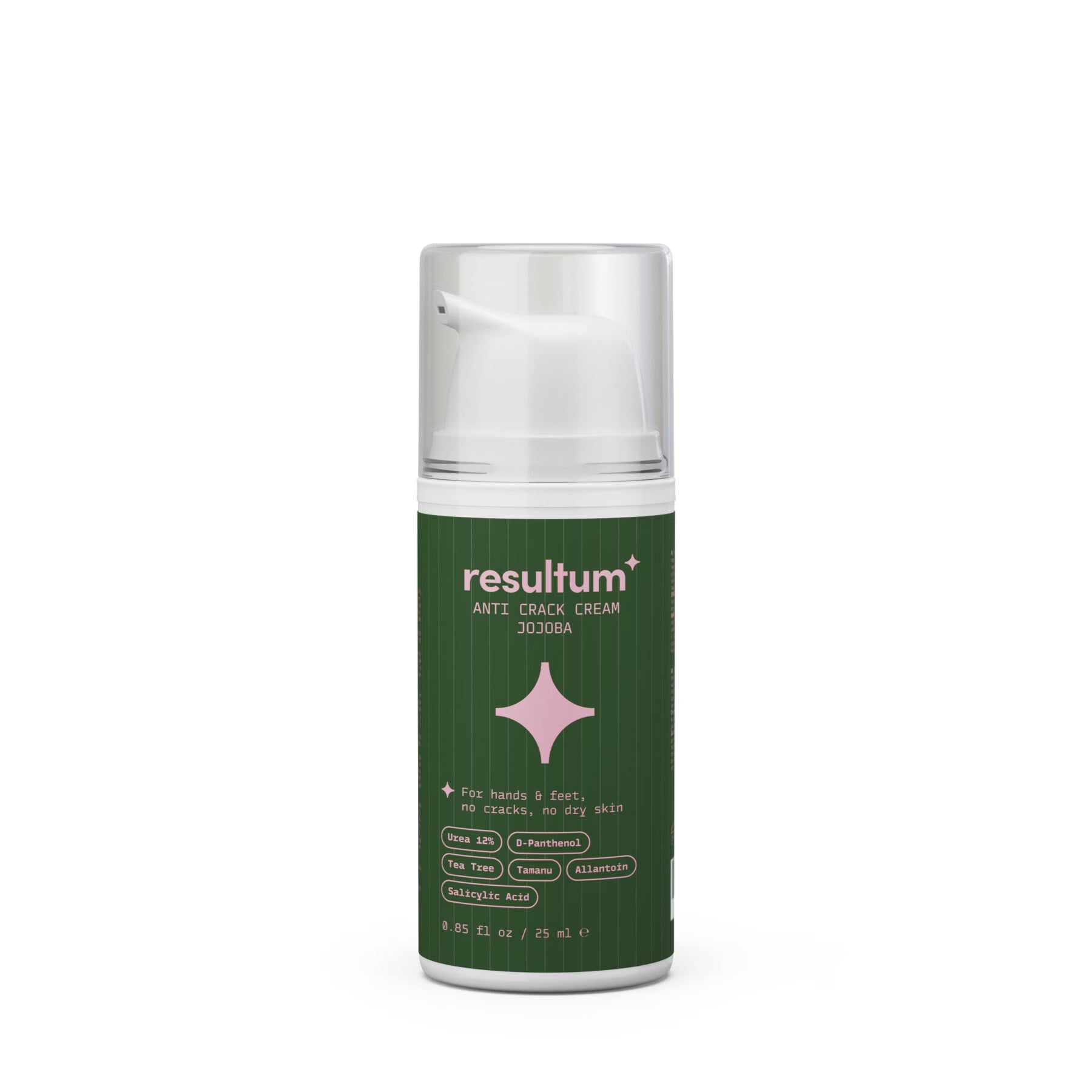 Resultum Anti Crack Cream Jojoba – Crema reparadora para grietas en manos y pies con aceite de jojoba