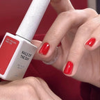 NAILSOFTHEDAY Let's Special Red: esmalte semipermanente  rojo especial que se superpone en una capa, 10 ml