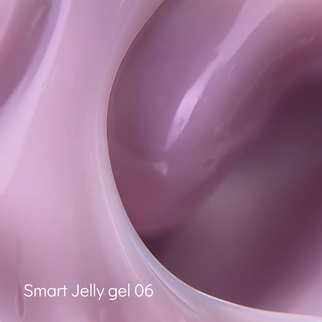NAILSOFTHEDAY Smart Jelly gel 06 — gel de construcción  de color rosa púrpura para uñas, 15 g