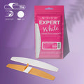 Recambios desechables con espuma. Saleks Pro Expert White. Curva, 25mm. 30 ud.