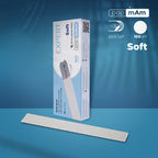 Limas desechables con espuma Staleks Soft Expert. Recta, 20mm