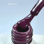 NAILSOFTHEDAY Gel Polish Wine — esmalte semipermanente en tono vino uva con cobertura completa en una sola capa. 10 ml.